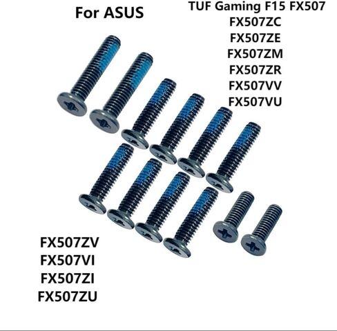 Black Lower Bottom Base Cover Case Screws Replacement for ASUS TUF Gaming A15 FA507 FA507RC FA507RF FA507RW FA507RM FA507RE FA507XI / F15 FX507 FX507ZC FX507ZU in Saudi Arabia