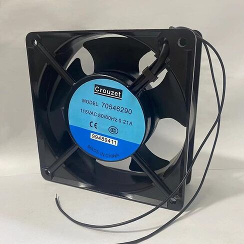 AC Fan Crouzet 70546290 115V 0.21a 2-Ware 120 × 120 × 38 مم مروحة تبريد in Saudi Arabia