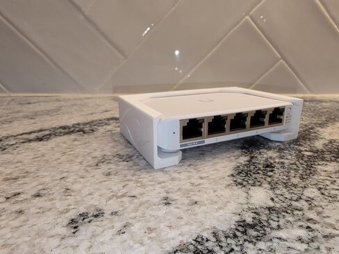 Blazin3d Wall Mount/Under Desk Mount for UniFi Flex Mini Switch Ubiquiti USW-Flex-Mini (أبيض) in Kuwait