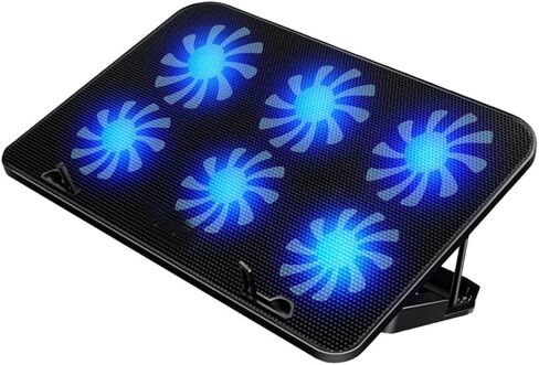 ARTIBETTER Laptop Cooling Stand with Fans Slip Design for Stable Use Compatible with Various Laptop Models for Gaming and Work Efficient Fan for in Saudi Arabia