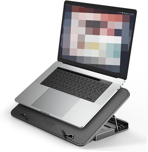ARTIBETTER Laptop Cooling Stand with Fans Slip Design for Stable Use Compatible with Various Laptop Models for Gaming and Work Efficient Fan for in Saudi Arabia