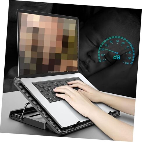 ARTIBETTER Laptop Cooling Stand with Fans Slip Design for Stable Use Compatible with Various Laptop Models for Gaming and Work Efficient Fan for in Saudi Arabia