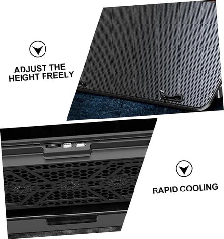 ARTIBETTER Laptop Cooling Stand with Fans Slip Design for Stable Use Compatible with Various Laptop Models for Gaming and Work Efficient Fan for in Saudi Arabia