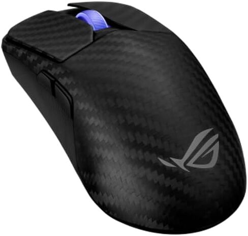 ASUS ROG HARPE ACE Wireless Gaming Mouse ، بناء ألياف الكربون ، ROG 100M مفتاح صغير بصري ، عجلة التمرير الإضاءة ، معدل تقرير USB: 8000 هرتز مع داعم معدل الاقتراع ROG. in Kuwait