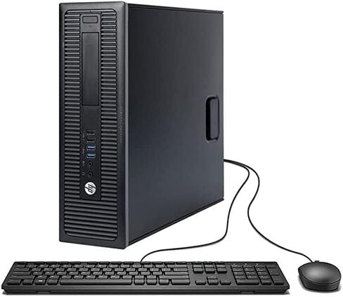 HP Prodesk 600 G2 SFF سطح المكتب PC W11 ، SFF Computer w/ 24in شاشة LCD ، معالج I5-6500 ، ذاكرة الوصول العشوائي 16 جيجابايت ، 1 تيرابايت ، مكبر صوت RGB ، كابل DP (متجدد) in Kuwait