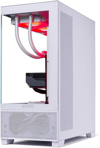 Skytech Azure 3 Plus Gaming PC Desktop ، Ryzen 9 9900x 4.4 GHz (5.6GHz Turbo) ، AMD RX 9070 XT 16GB ، 2TB Gen4 NVME SSD ، 32GB DDR5 RAM 5200 RGB ، in Kuwait