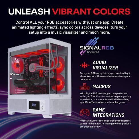 Skytech Azure 3 Plus Gaming PC Desktop ، Ryzen 9 9900x 4.4 GHz (5.6GHz Turbo) ، AMD RX 9070 XT 16GB ، 2TB Gen4 NVME SSD ، 32GB DDR5 RAM 5200 RGB ، in Kuwait