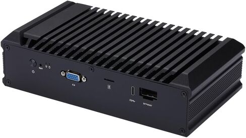 Qotom 32GB RAM 1TB NVME SSD 4X 10G SFP+ 5X i226V B3 2.5G LAN Atom C3758R 8 Core Processor 2.4 GHz in Kuwait