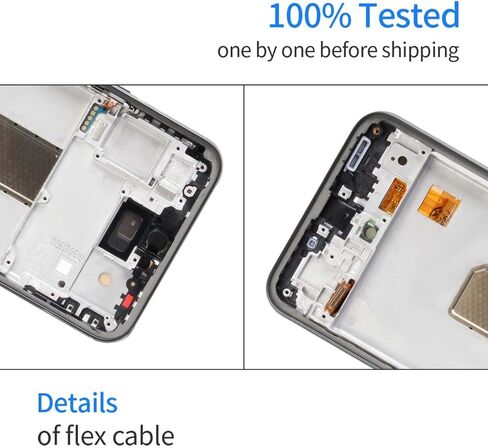 OLED for Samsung Galaxy A54 5G SCREEM بديل لـ Samsung Galaxy A54 5G SM-A546V SM-A546U LCD Display Response Screen Assection Assection مع أداة 6.4 "(أسود مع حجم كبير الحجم) in Kuwait