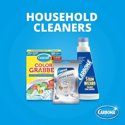 Carbona Silver Wipes | Metal Cleaner & Polish | 12 Wipes, 1 Pack in Saudi Arabia