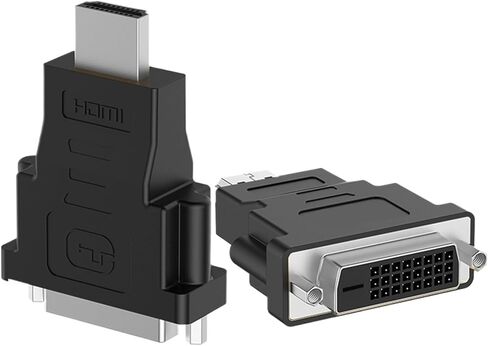 HDMI إلى DVI Cable Adapter 4K ثنائية الاتجاه HDMI إلى DVI أو DVI إلى محول محول HDMI للكمبيوتر HDTV M> ONI> TOR in Kuwait