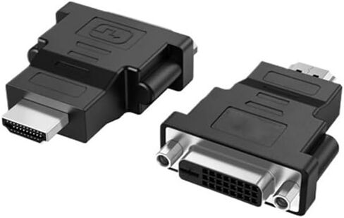 HDMI إلى DVI Cable Adapter 4K ثنائية الاتجاه HDMI إلى DVI أو DVI إلى محول محول HDMI للكمبيوتر HDTV M> ONI> TOR in Kuwait