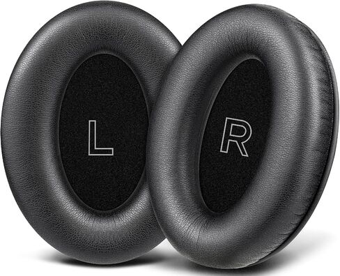 وسادات الأذن بديلة للسمات البديلة لسماعات الطيران Bose A30 ، وسائد لسماعات الأذن مع جلد البروتين الناعم ، ورغوة عزل الضوضاء عالية الكثافة - أسود in Kuwait