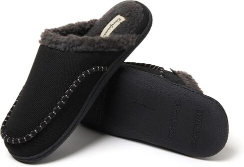 شبشب أحذية رجالي من Dearfoams Matthew Moc Scuff للاستخدام الداخلي والخارجي in Saudi Arabia