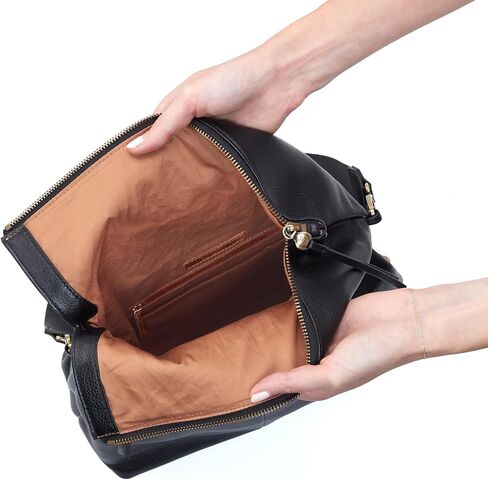 HOBO, Womens, Grant Backpack, Black, One Size in Saudi Arabia
