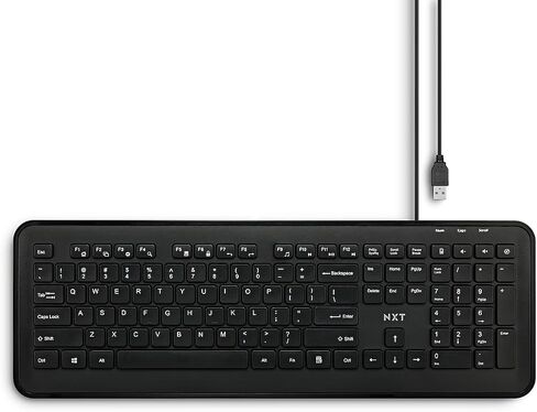 NXT Technologies Staples Keyboard ، Wired USB ، Black (NX60880) in Kuwait