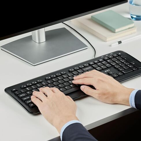 NXT Technologies Staples Keyboard ، Wired USB ، Black (NX60880) in Kuwait
