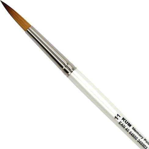 Kum 511.45.11 No.11 Memory Point Handmade Brush with Round Pointed Tip in Saudi Arabia