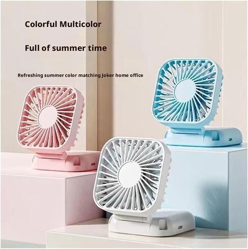 Desktop Portable Small Fan(Pink) in Saudi Arabia