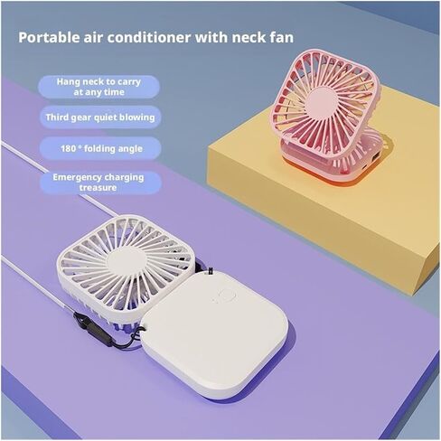 Desktop Portable Small Fan(Pink) in Saudi Arabia