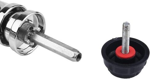 Fishing Reel Handle, Reel Replacement Power Handle Metal Rocker Arm Grip for Spinning Fishing Reel(M-Silver) in Kuwait