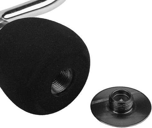 Fishing Reel Handle, Reel Replacement Power Handle Metal Rocker Arm Grip for Spinning Fishing Reel(M-Silver) in Kuwait