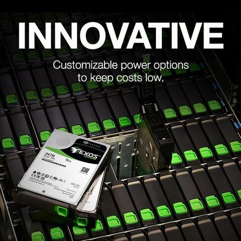 Seagate exos x24 20tb interprise interprise hard driv hdd - 12gb/s SAS 7200RPM 2.5M MTBF (ST20000NM002H) in Saudi Arabia