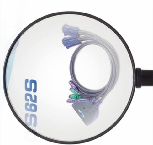 CS62S 2-Port PS2 KVM Multi-Computer Switch vga in Saudi Arabia