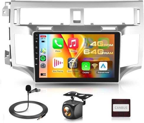 4G+64G Android Stereo لـ Toyota Avalon 2005-2010 Upgrade 9 Inch IPS Touch Screen Head Unit ، Driauto Car Stereo مع Carplay Android Auto ، GPS WiFi DSP Bluetooth FM RDS Camera in Kuwait