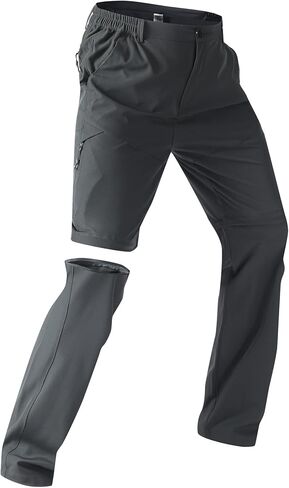 ZooYung Men's Convertible Hiking Pants Quick Dry Cargo Pants Lightweight Tactical Pants for Outdoor Fishing Traveling in Kuwait