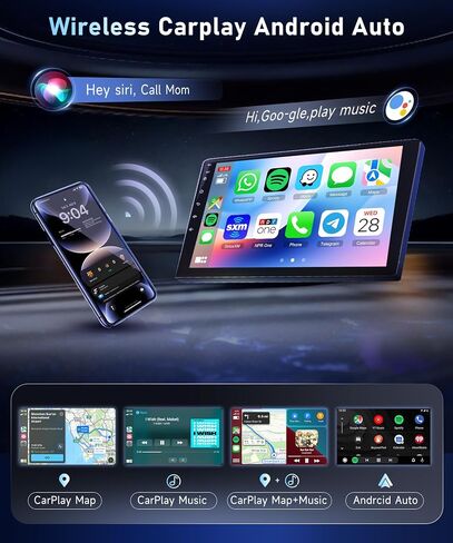 8Core4+64g Stereo لـ Ford Explorer 2005-2010 Wireless Carplay/Android Auto Android Radio مع شاشة IPS Touch Touch ، BT5.1 ، DSP HI-RES ، GPS ، SWC ، كاميرا احتياطية لراديو Ford Explorer in Saudi Arabia