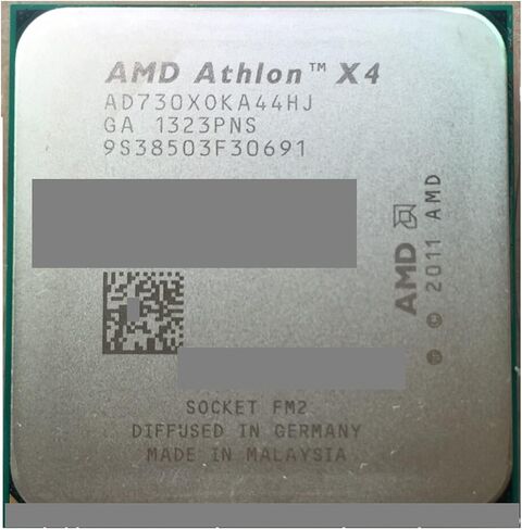 A X4 730 CPU Processor Quad-Core(2.8Ghz /L2=2 * 2M/65W) Socket FM2 Desktop Scrattered Pieces in Saudi Arabia