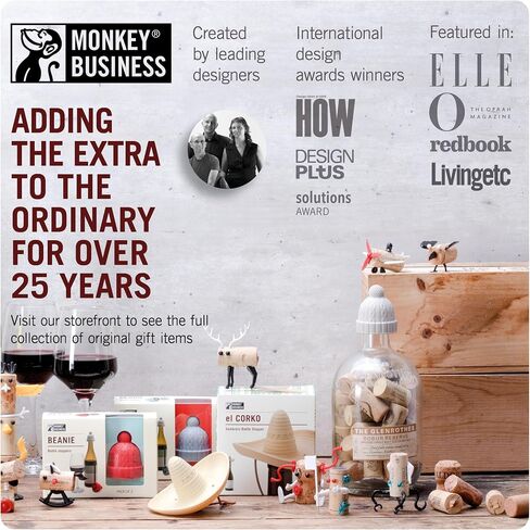 Monkey Business Chill Bill Refrigerator Deodorizer, Baking Soda Container, Baking Soda Fridge, Baking Soda Fridge Deodorizer, Cute Gifts, Kitchen Gadgets in Kuwait