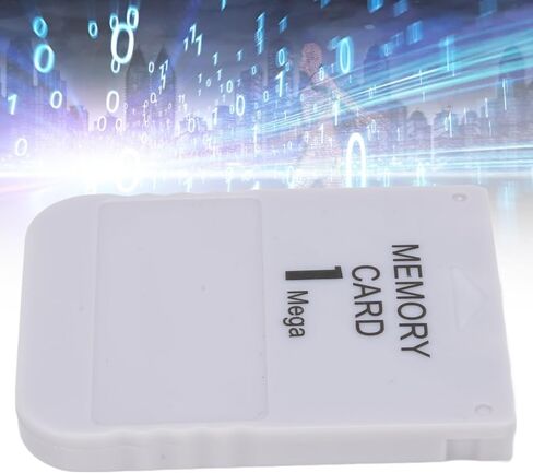 بطاقة ذاكرة POMOMEA Game Console 1MB لـ PS1 عالية السرعة لعبة 1 ميجا ، وحدة التحكم في ألعاب الفيديو ، لبطاقة الذاكرة البديلة لنظام الألعاب (2 قطعة) in Kuwait