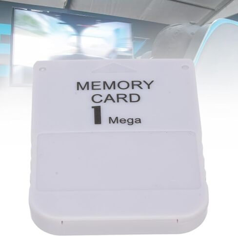 بطاقة ذاكرة POMOMEA Game Console 1MB لـ PS1 عالية السرعة لعبة 1 ميجا ، وحدة التحكم في ألعاب الفيديو ، لبطاقة الذاكرة البديلة لنظام الألعاب (2 قطعة) in Kuwait