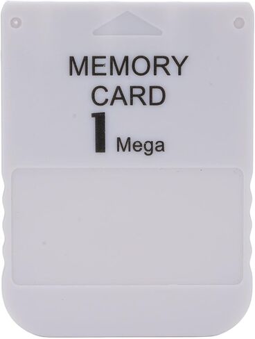 بطاقة ذاكرة POMOMEA Game Console 1MB لـ PS1 عالية السرعة لعبة 1 ميجا ، وحدة التحكم في ألعاب الفيديو ، لبطاقة الذاكرة البديلة لنظام الألعاب (2 قطعة) in Kuwait