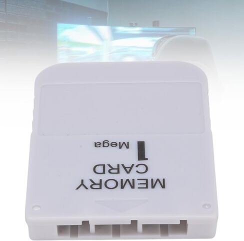 بطاقة ذاكرة POMOMEA Game Console 1MB لـ PS1 عالية السرعة لعبة 1 ميجا ، وحدة التحكم في ألعاب الفيديو ، لبطاقة الذاكرة البديلة لنظام الألعاب (2 قطعة) in Kuwait