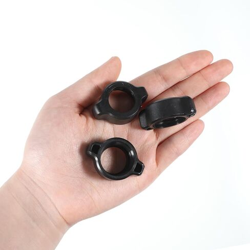 6 PCS Tightening Nut for Replacement Car Mount Screw-On, Car Phone Mount Replacement Parts Tightening Nut for 17mm Ball-Joint Fixed Adapter Head Bracket Holder Ring for DVR Camcorder Wireless Charger in Saudi Arabia