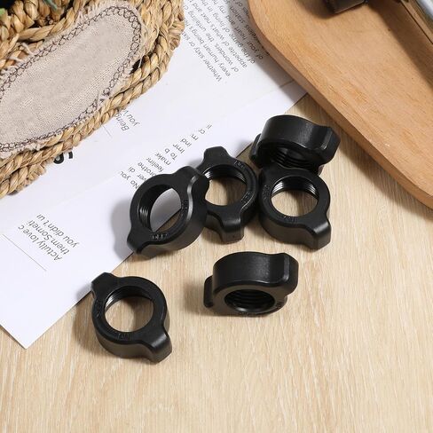 6 PCS Tightening Nut for Replacement Car Mount Screw-On, Car Phone Mount Replacement Parts Tightening Nut for 17mm Ball-Joint Fixed Adapter Head Bracket Holder Ring for DVR Camcorder Wireless Charger in Saudi Arabia