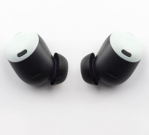 Replacement Foam Ear Tips for Google Pixel Buds Pro Earbuds, Not for Pixel Buds/Pixel Buds A-Series, Ultimate Comfort, 3 Pairs (S/M/L) (Black) in Saudi Arabia