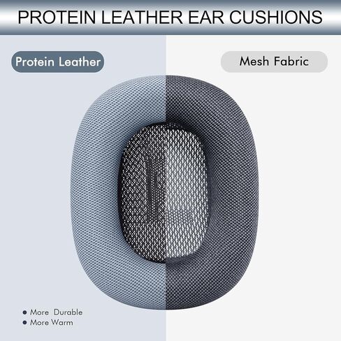 Gevo ترقية وسائد الأذن بديلة أذن لـ 2024 Apple Airpods New Aprods Max Headons ، و Protin Leather Ear Cover مع رغوة الذاكرة والمغناطيس للهواء الطازج (الأرجواني) in Kuwait