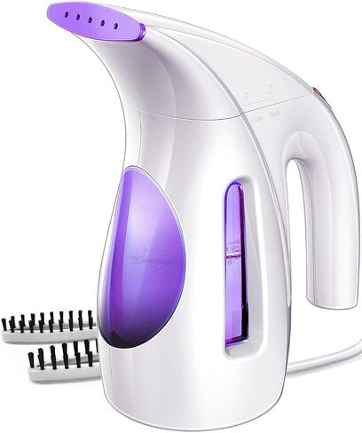 Hilife Steamer for Clothes, Portable Travel Clothing Steamer with 240ml Big Capacity, Strong Penetrating Handheld Garment Steam iron, Removes Wrinkle, for Home, Office and Travel in Saudi Arabia
