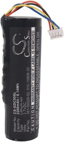 VINTRONS Replacement Battery for Garmin T5 GPS Pig Hunting Dog Tracking Collar, (2200mAh / 8.14Wh), in Saudi Arabia