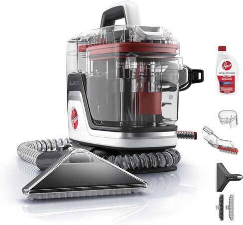 Hoover CleanSlate Plus Carpet & Upholstery Spot Cleaner, Stain Remover, Portable, FH14050, White in Kuwait