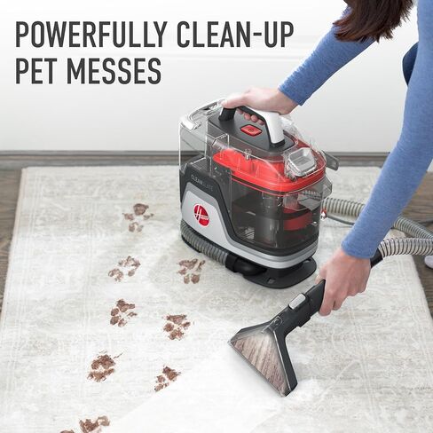 Hoover CleanSlate Plus Carpet & Upholstery Spot Cleaner, Stain Remover, Portable, FH14050, White in Kuwait