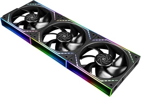 Thermalright TL-M12Q X3 Case Fan-120mm Quiet,PWM Function,Infinity Mirror ARGB Lighting Effects,Wireless Splicing Building Block CPU Fan,New Power Chip Module Simplifies Wiring Management,3-Packs in Saudi Arabia