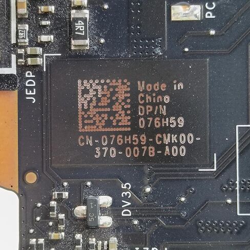 استبدال Dell Alienware X16 R1 اللوحة الأم IDP60 LA-M414P لوحة نظام I9-13900HK المعالج 32GB RAM RTX 4080 12GB 076H59 76H59 in Saudi Arabia