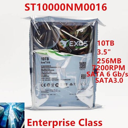 HDD for 10TB 3.5" SATA 6 Gb/s 256MB 7.2K for Internal Hard Drive for Enterprise Class HDD for ST10000NM0016 in Saudi Arabia