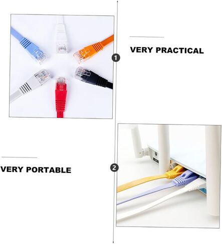 كابل Ethernet CAT6 CAT6 1M كابل LAN الثقيل لأجهزة التوجيه تصميم مسطح النطاق العريض للشبكات in Kuwait