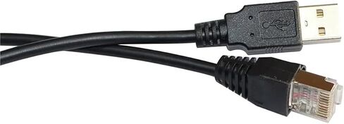 USB 2.0 A to RJ41 RJ50 10P10C Scanner Data Cable to PC(1.8m) in Saudi Arabia
